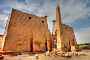 Obelisk in Luxor (Ägypten)